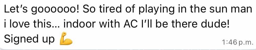 A message from a founding member on the day they joined